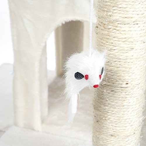 Penthouse Sleep & Play Cat Tree, 4', White