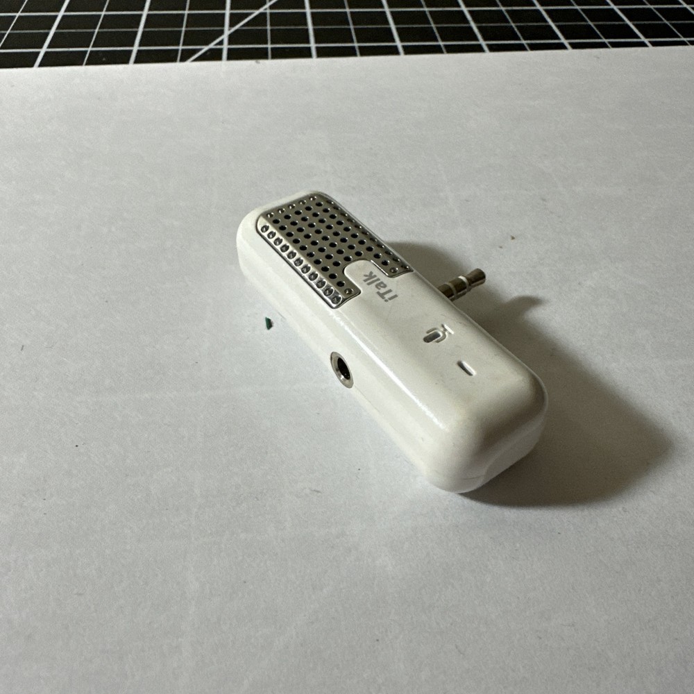 Griffin iTalk Voice Recording unit for iPod IPODS UNTESTED AS-IS recorder 30 pin