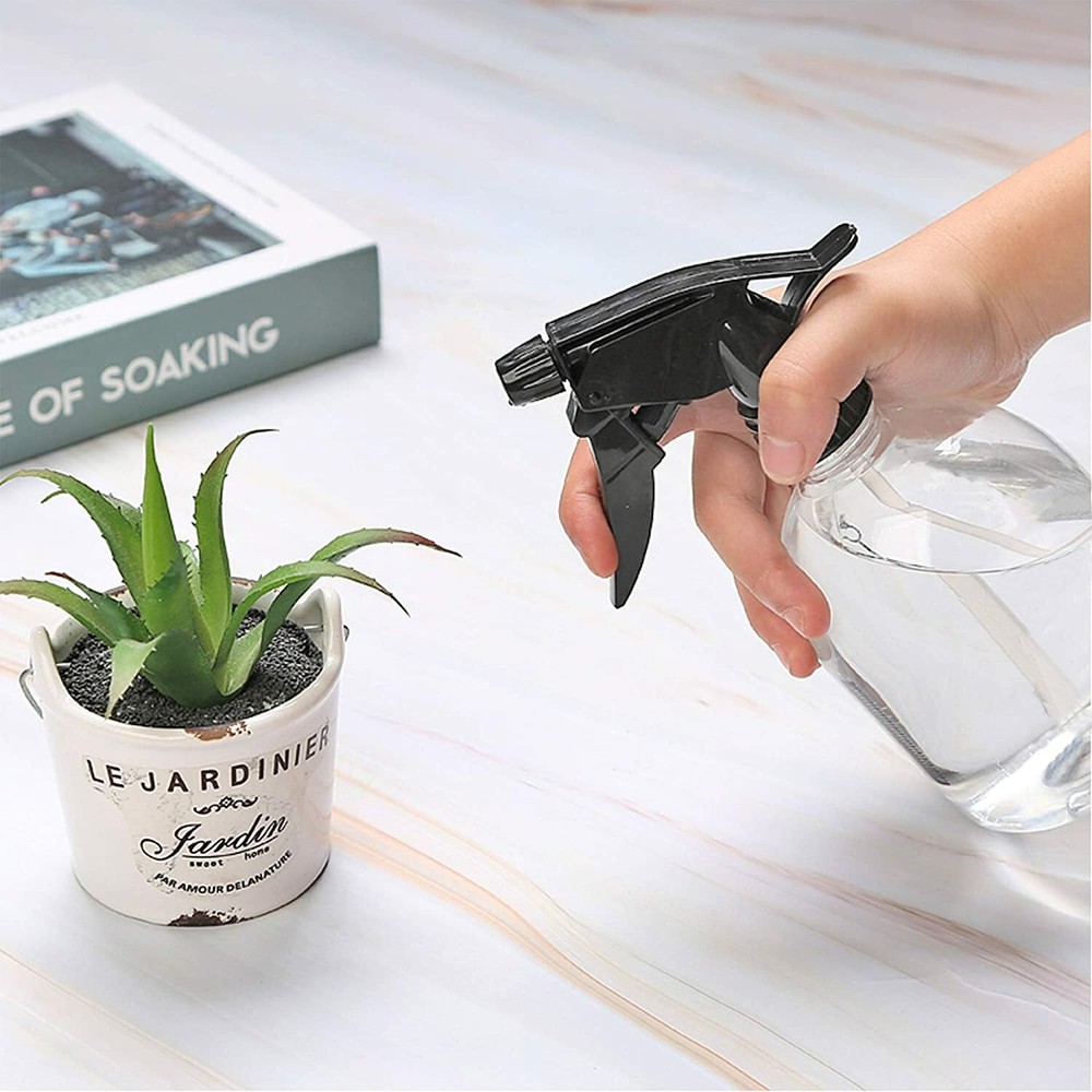 *FACTORY SECONDS!* 6X! 16oz Clear Plastic Adjustable Trigger Spray Bottles