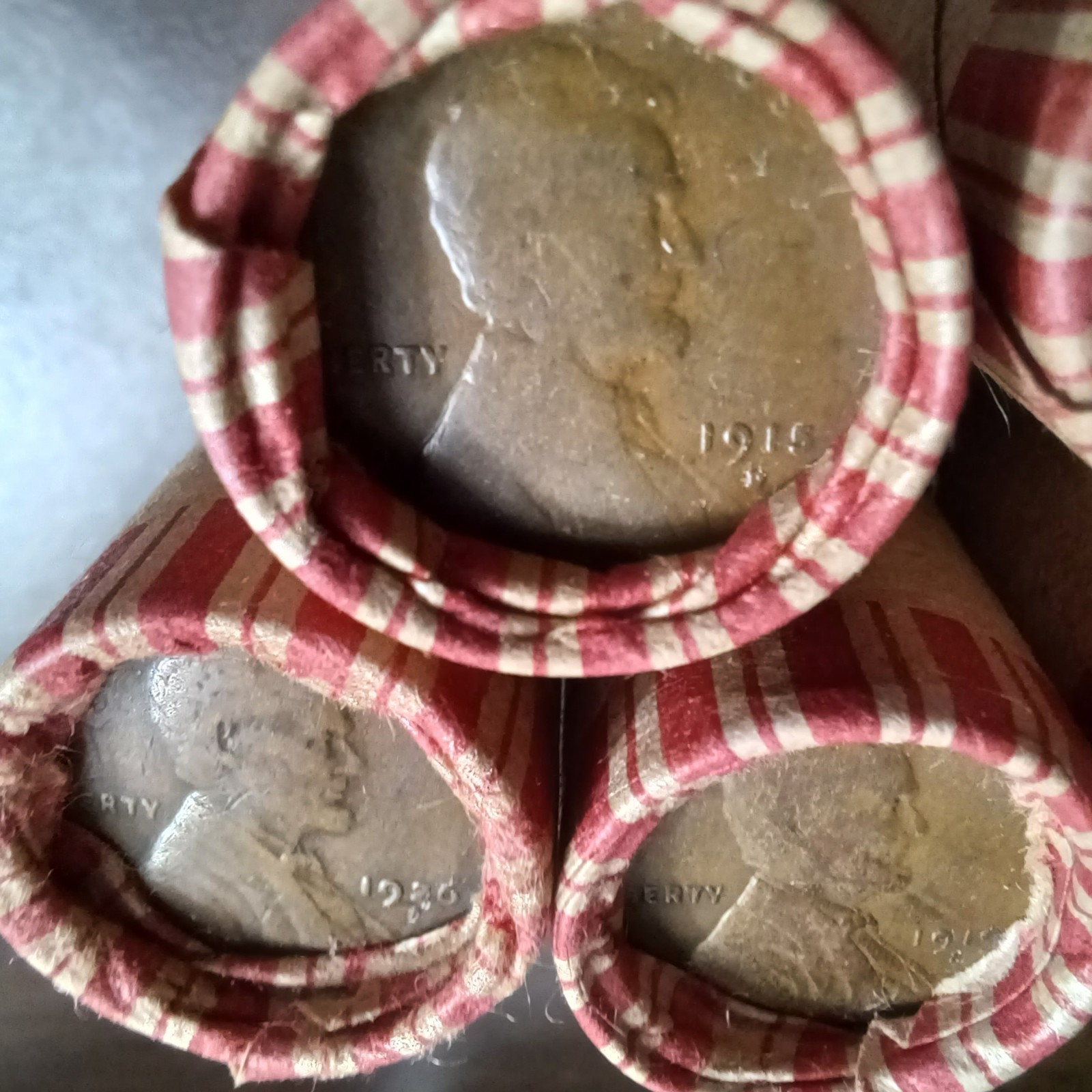 Wheat Cent Roll ranging from 1909-VDB-55PDS-Ol' Fred's Hoard, 60% Pre40-SEE DESC