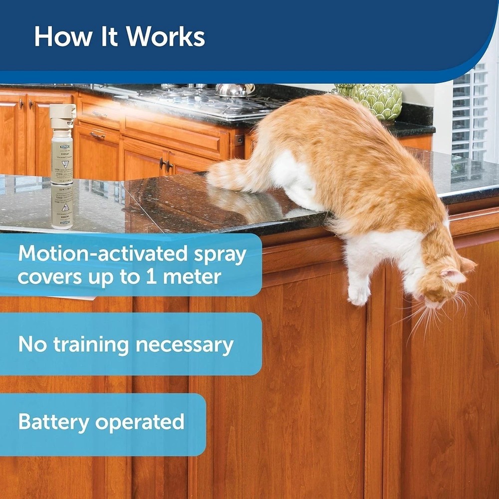 PetSafe SSSCAT Spray Unscented Replacement Refill Cans PPD19-16166 - 6 Pack