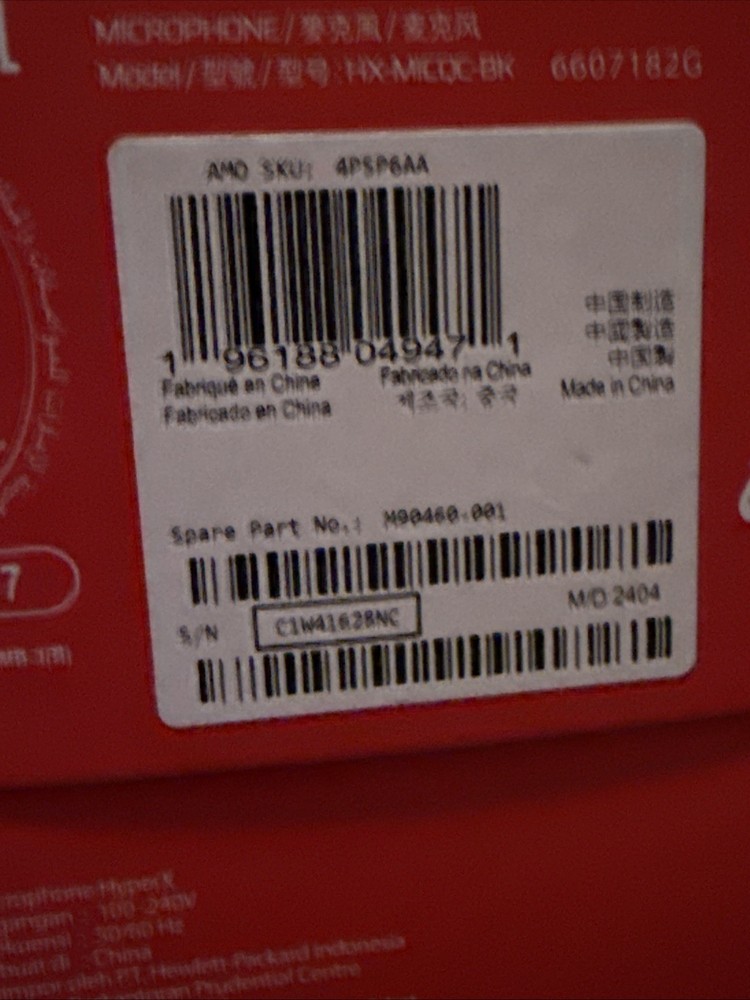 HyperX QuadCast USB Condenser Gaming Microphone For PS4/PS5/PC/Mac