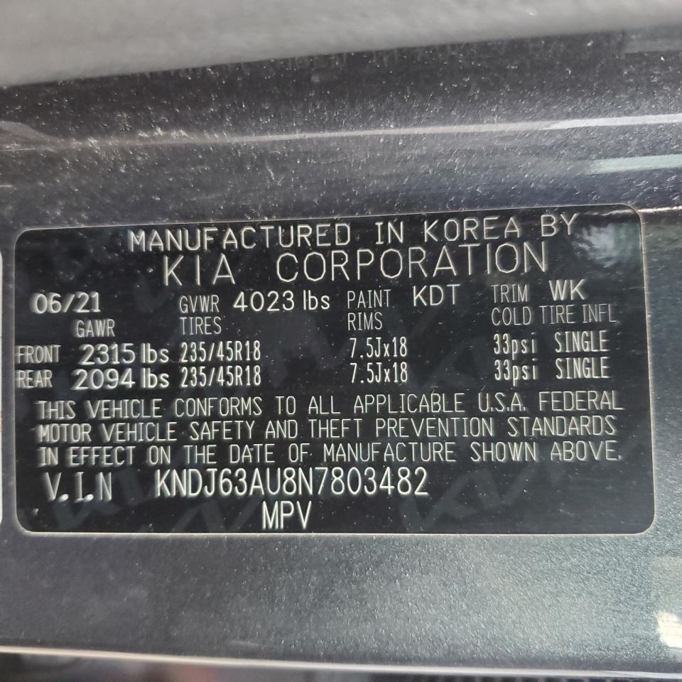 Camera/Projector Model Camera Front Windshield Fits 20-22 SOUL 1088857