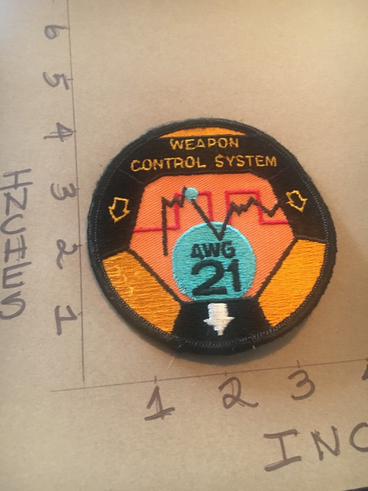 US Navy AWG-21 Weapon Control System Patch 4/22/25