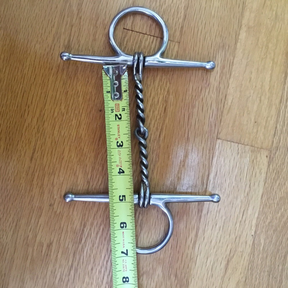 Korsteel Twisted Full Cheek Snaffle 4.5”