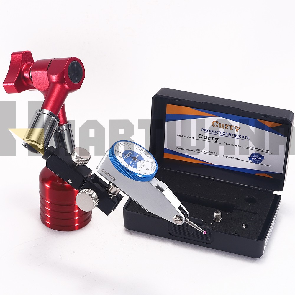 Magnetic Base Adjustable Mechanical Test Indicator Holder Dial Indicator