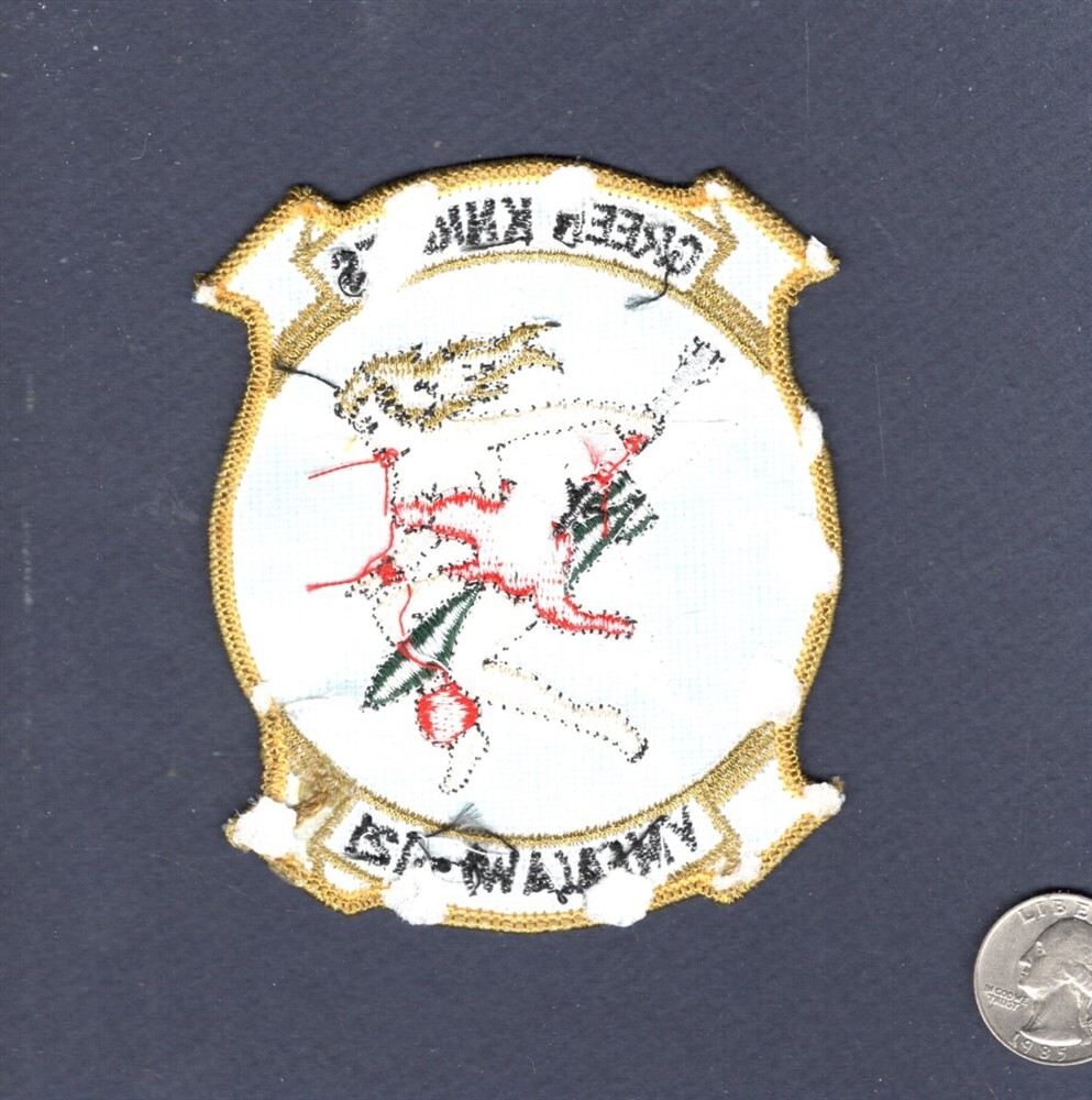 Original VMFA(AW)-121 GREEN KNIGHTS USMC Squadron Patch