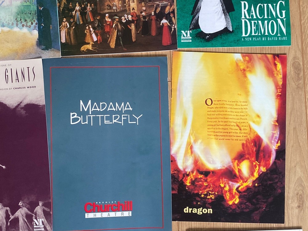 17 x Theatre Programmes Bundle Joblot 1990s