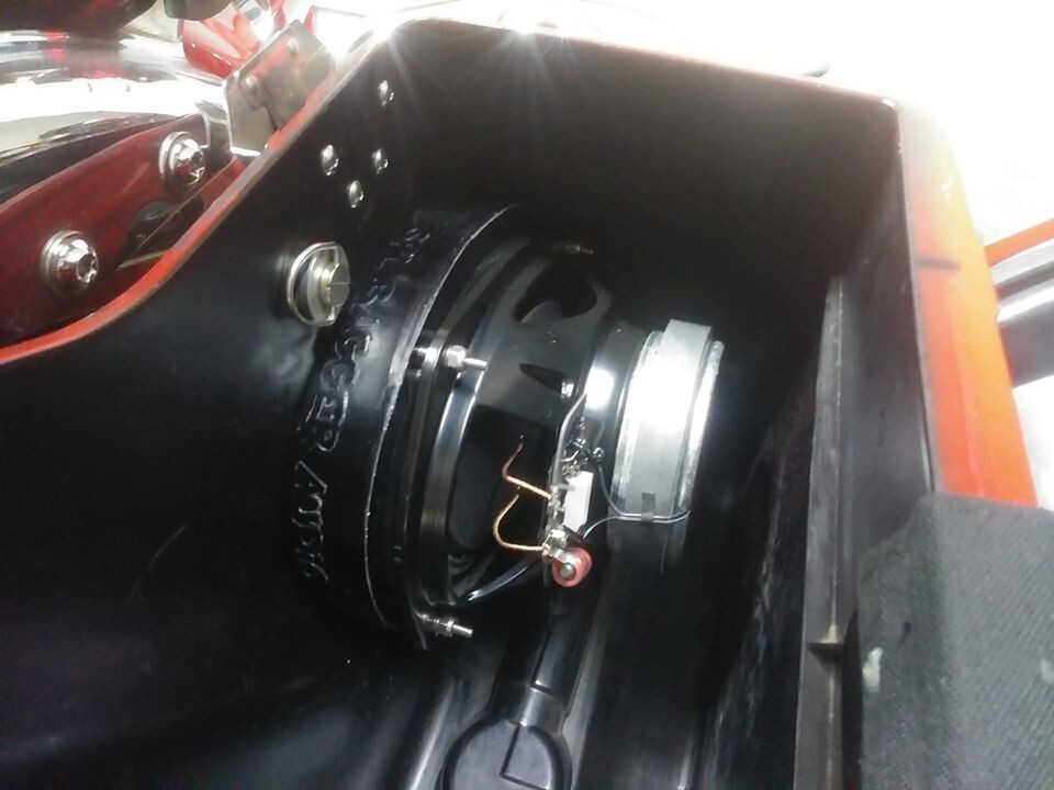 8" Rear Harley Saddlebag Speaker Mounting Ring Adapters 1994-2013