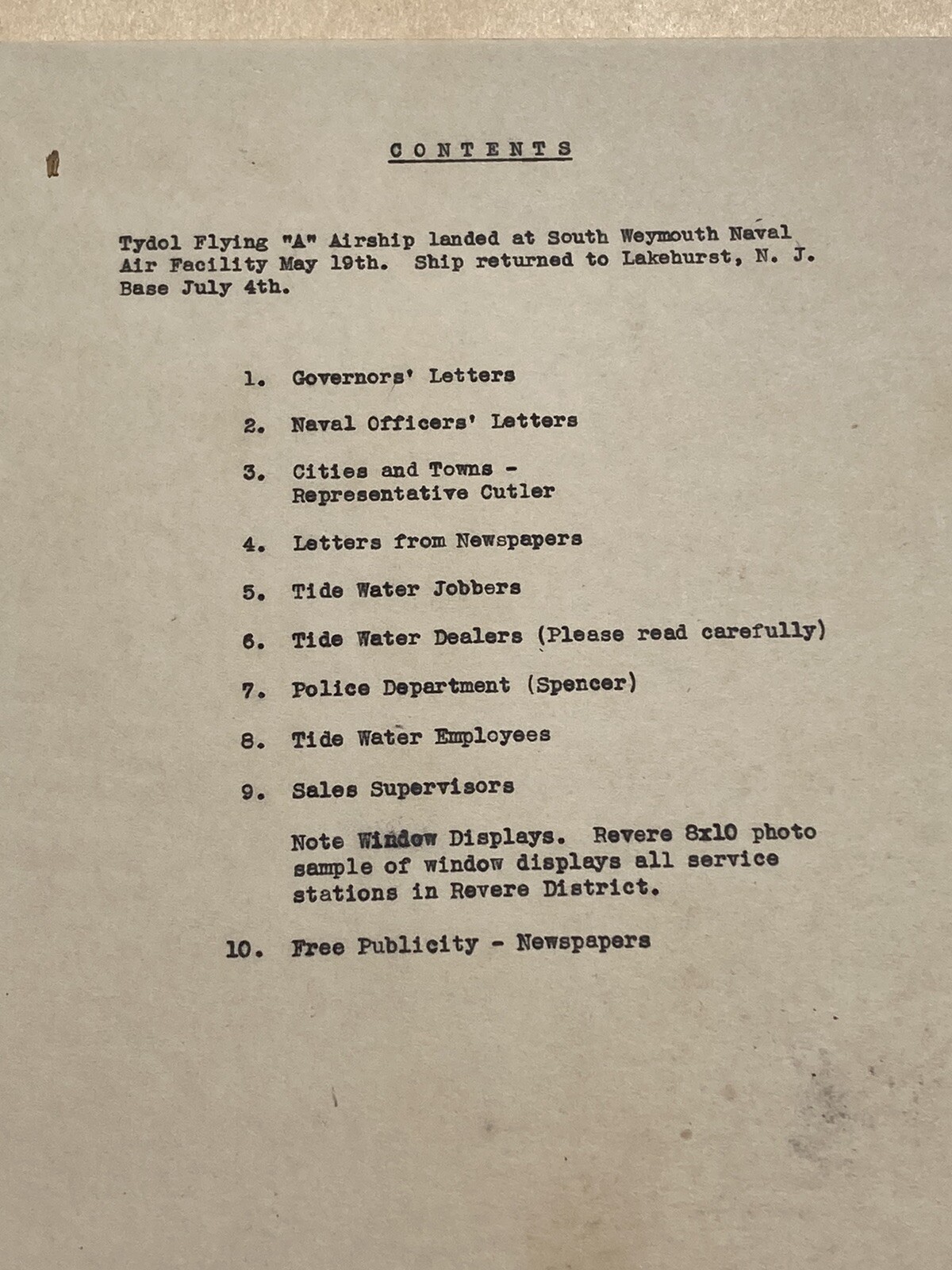 1940’s TYDOL Oil Airship Scrapbook From Oil Company *RARE*