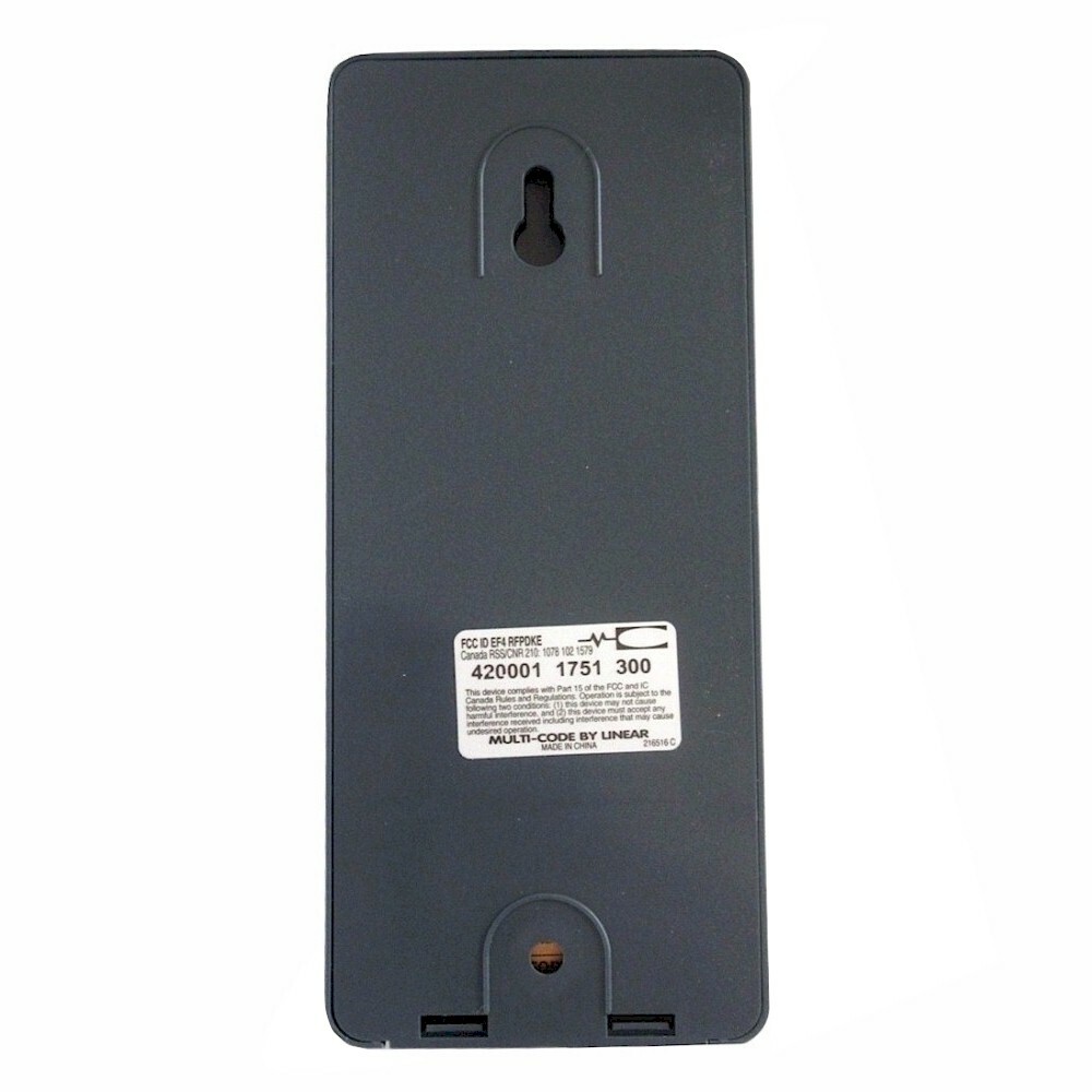 Multi-Code 4200 Wireless Gate Garage Door Opener Keypad Linear MCS420001 300MHz