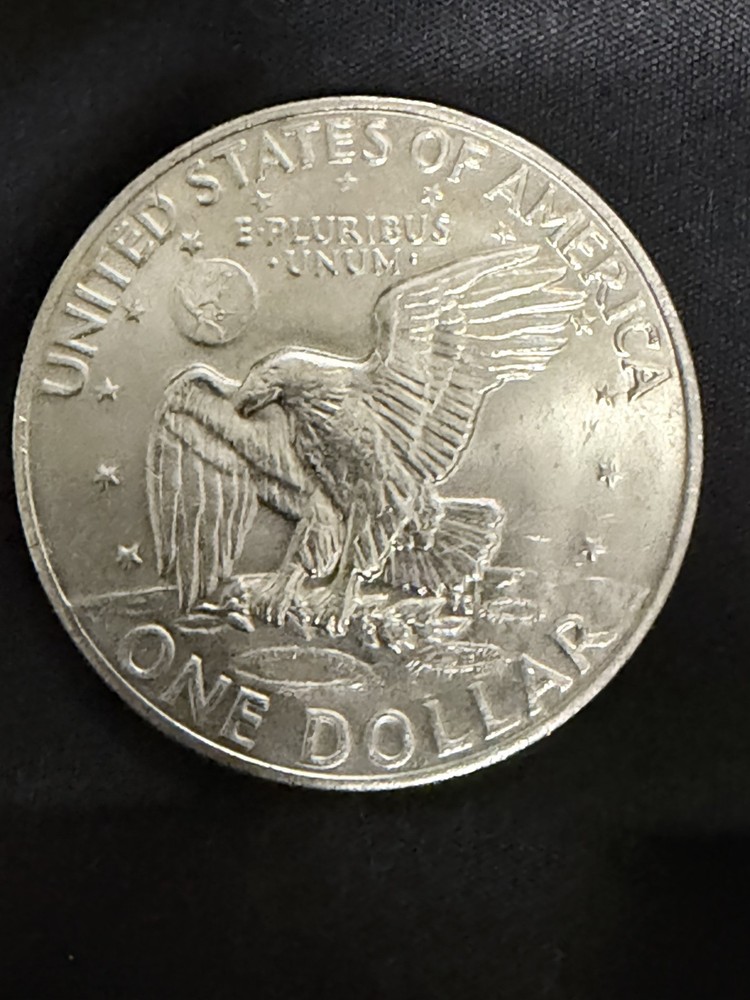 1972 p Type 3 Eisenhower Dollar "Ike Silver Dollar" MS SixtyThree