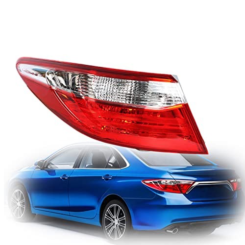 1-Pack Rear Left Tail Light Assembly Replacement for Camry 2015-2017 Outer