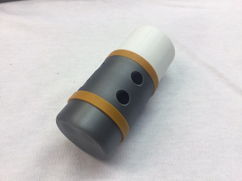 Estes Sidewinder Parachute plug-Replacement Pre-painted For Flying Scale Model