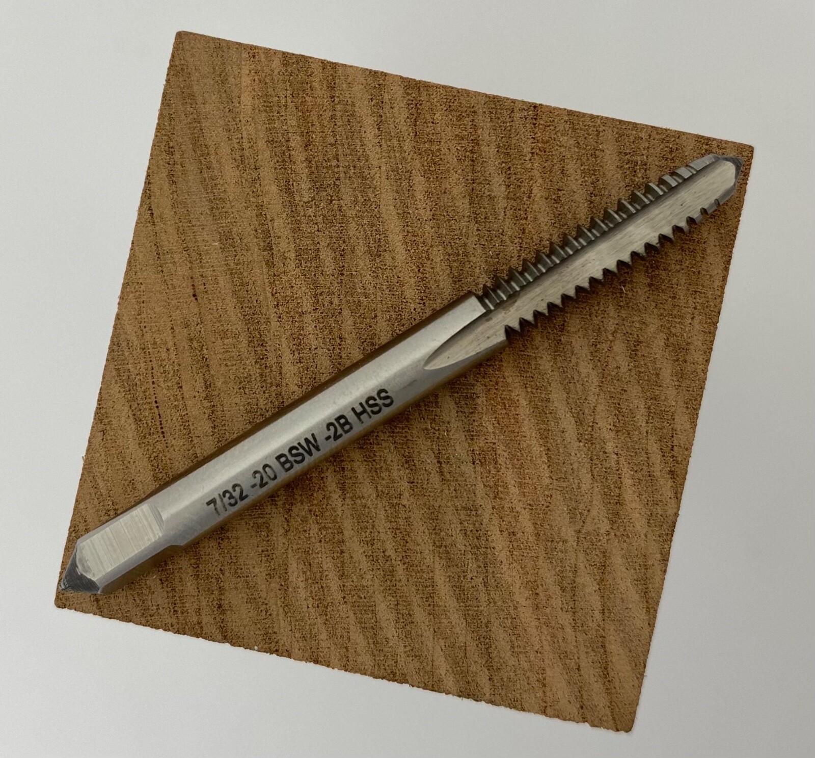 7/32-20 BSW HSS Right Hand Thread Plug Tap, Stanley Plane Restoration #12-20