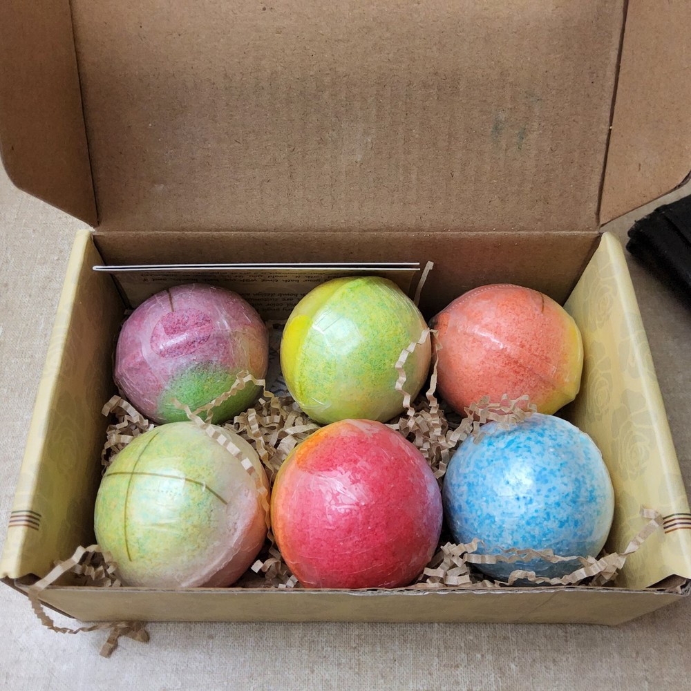 Organic Natural Handmade Bath Bombs 24 CT