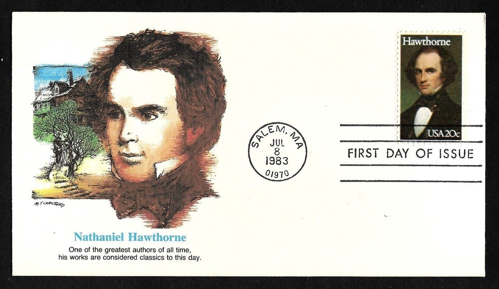 #2047  20c Nathaniel Hawthorne - Fleetwood FDC