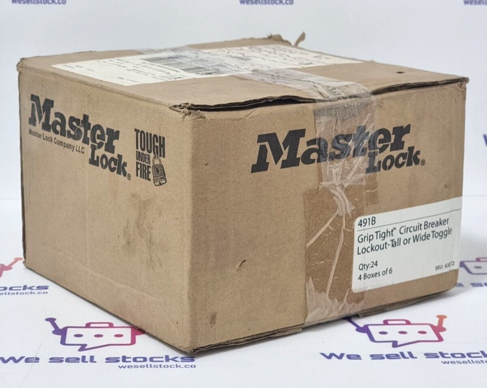MASTER LOCK GRIP TIGHT 491B Circuit Breaker Lockout