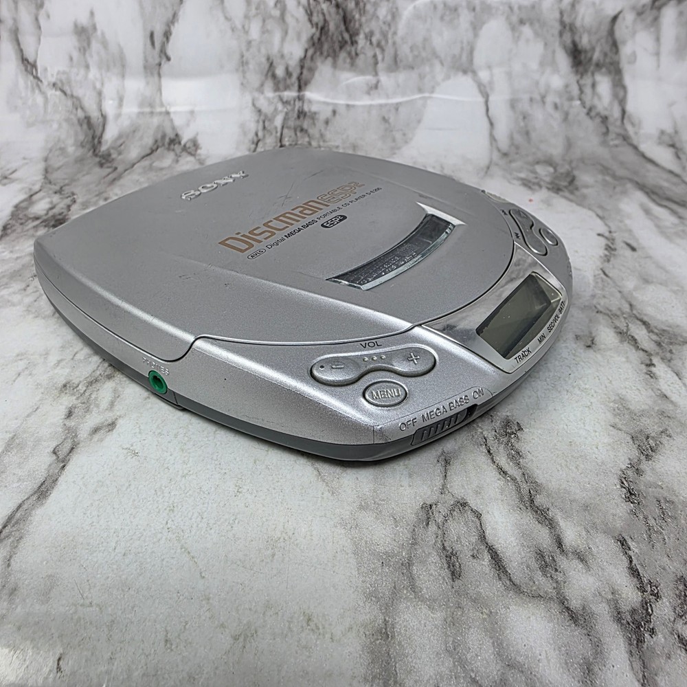 Sony Discman ESP2 Mega Bass Portable CD Player D-E200 Working with Issues