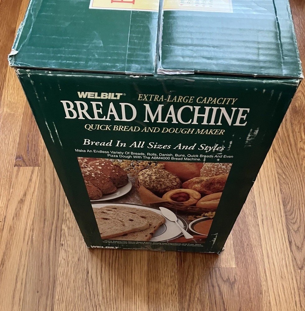 Welbilt Bread Machine Extra Large Capacity Dough Maker ABM4000 Pls Read