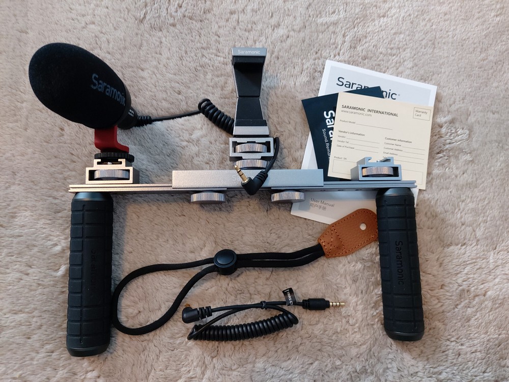 Saramonic VGM Stabilization, Mounting Rig, and Microphone Bundle