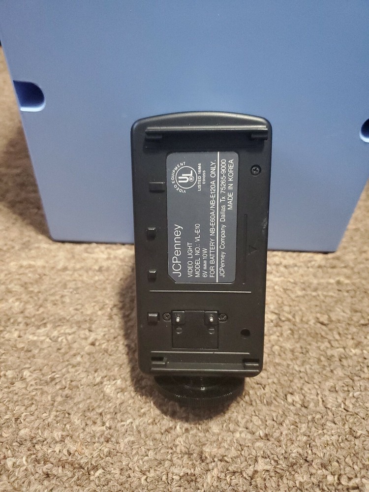 JCPenny Camera Video Light VL-E10