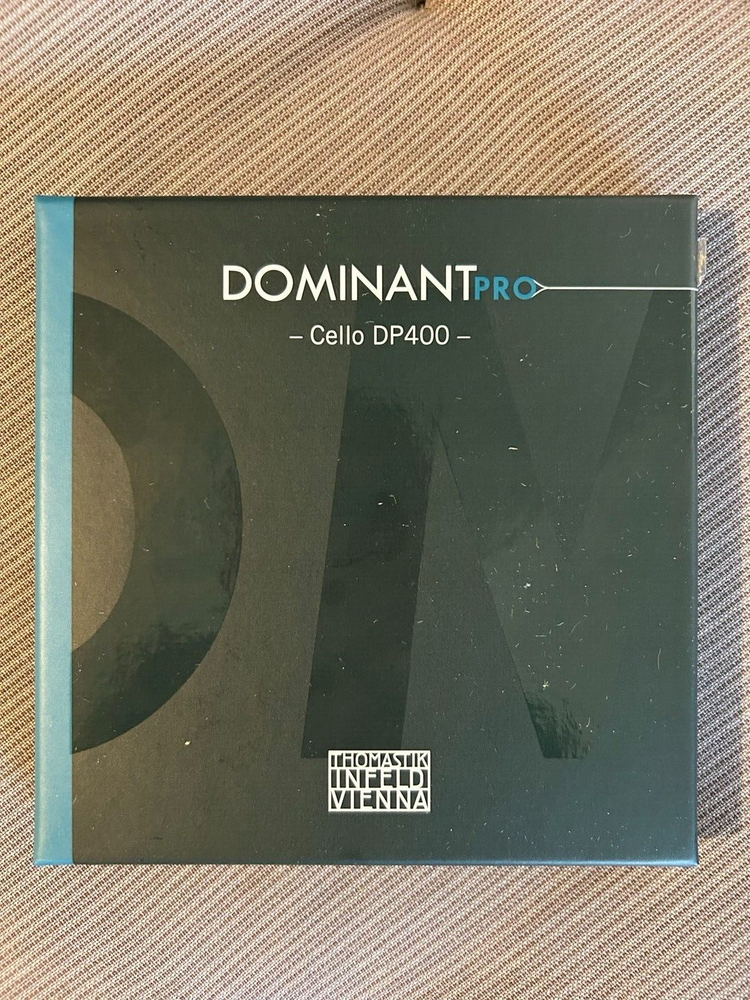 Thomastik Dominant Pro Series Cello String Set 4/4 Size, Medium DP400