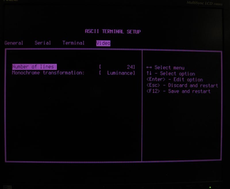 Legacy Pixels ASCII VT 100 Compatible Terminal Emulator RS232 Serial