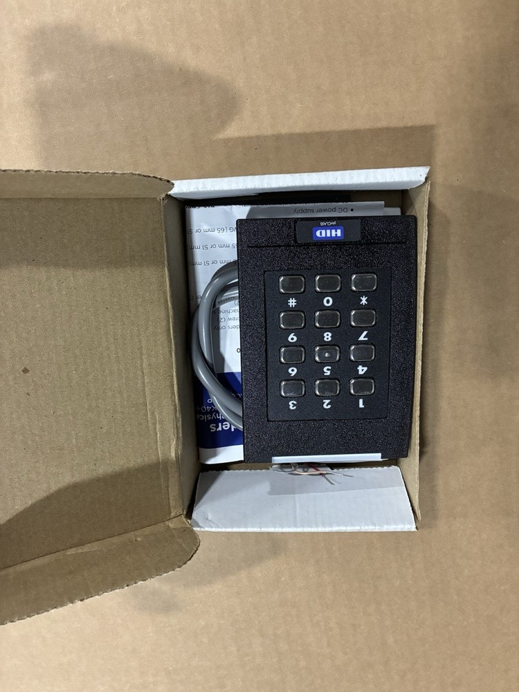 HID 921PHRNEK0002D Keypad Wall Switch Reader