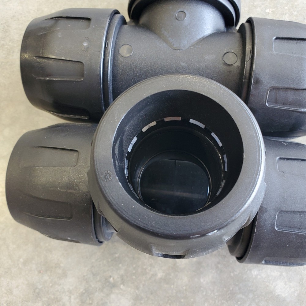Aircom Quick Line QLTEPA040 Equal Tee PA 40MM