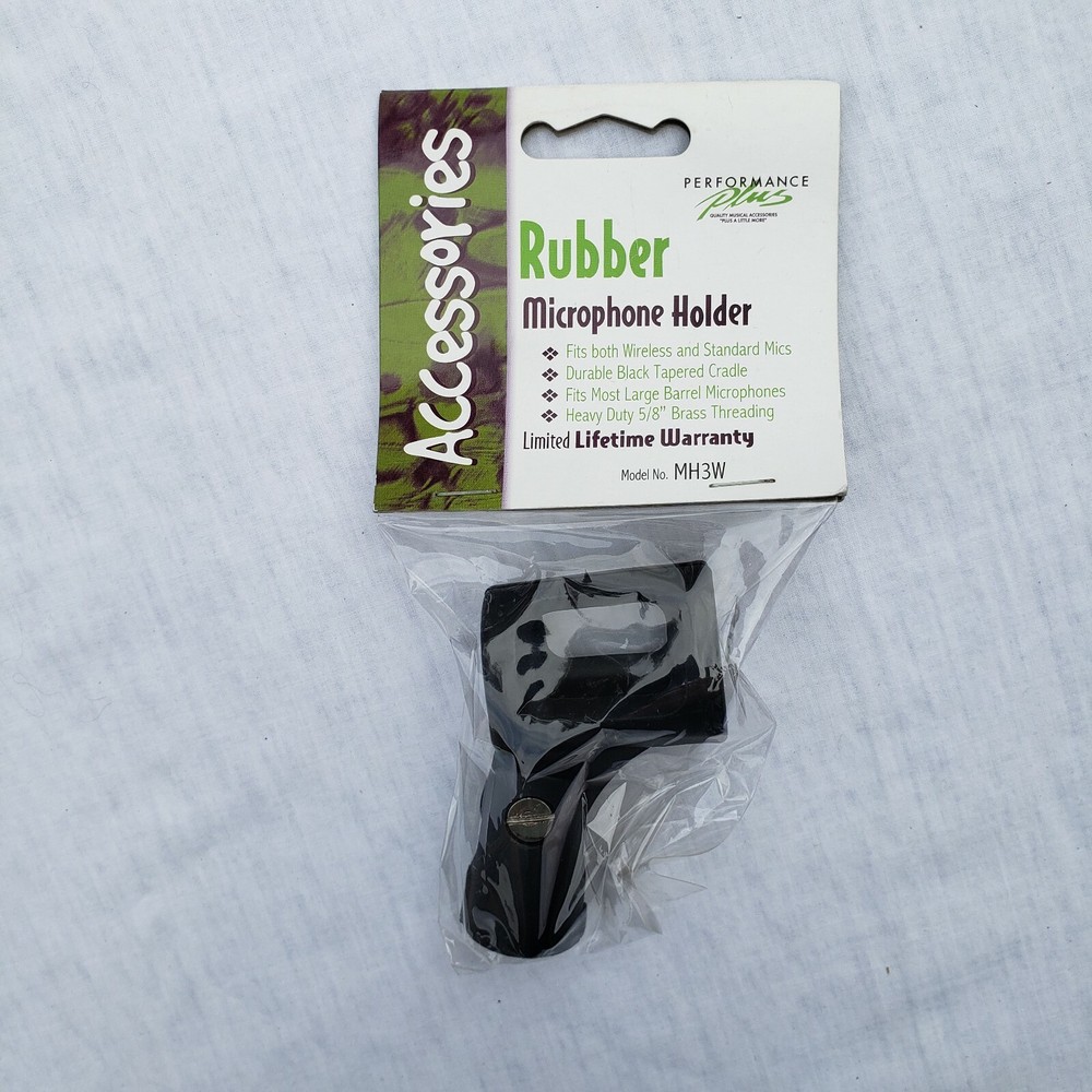 Performance Plus Microphone Clip, Rubberized MH3W