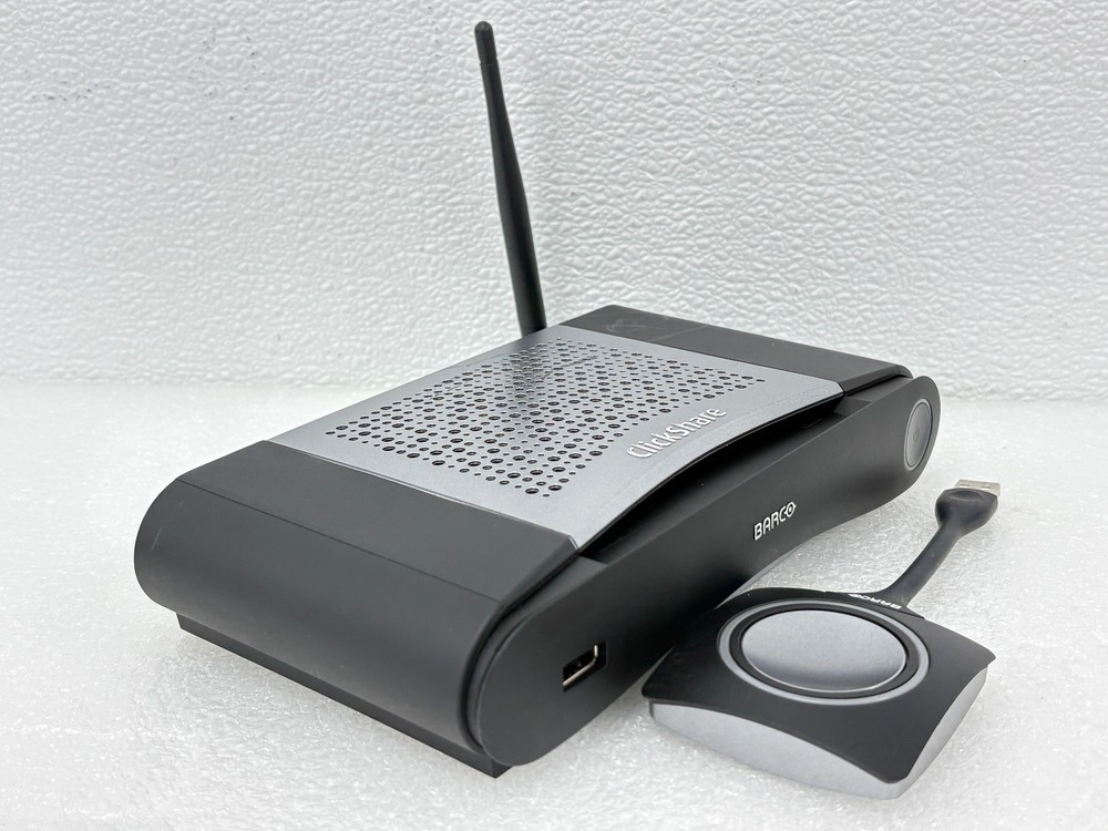 Barco CSE-200 Clickshare Wireless Presentation System W/ 1x Antenna & 1x Button