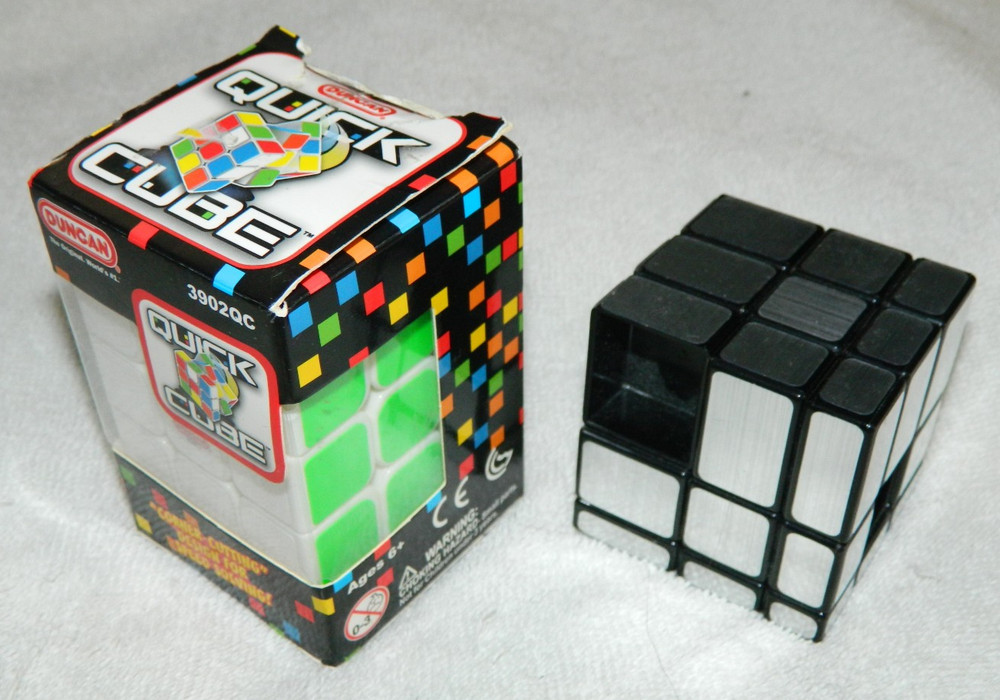 3x3x3 Puzzle LOT Duncan Quick Cube + Mirror MISSING PANELS