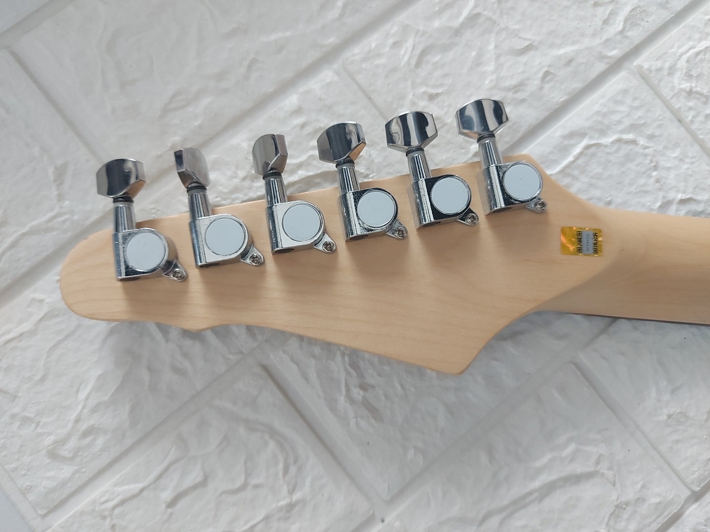 Right Handed S Type Strat 25.5" Scale Electric Guitar Neck with Tuners!