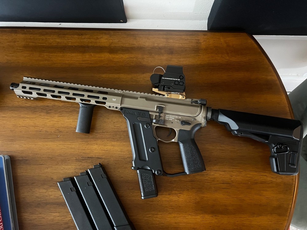 KWA TK 45 AEG 3 AIRSOFT BUNDLE