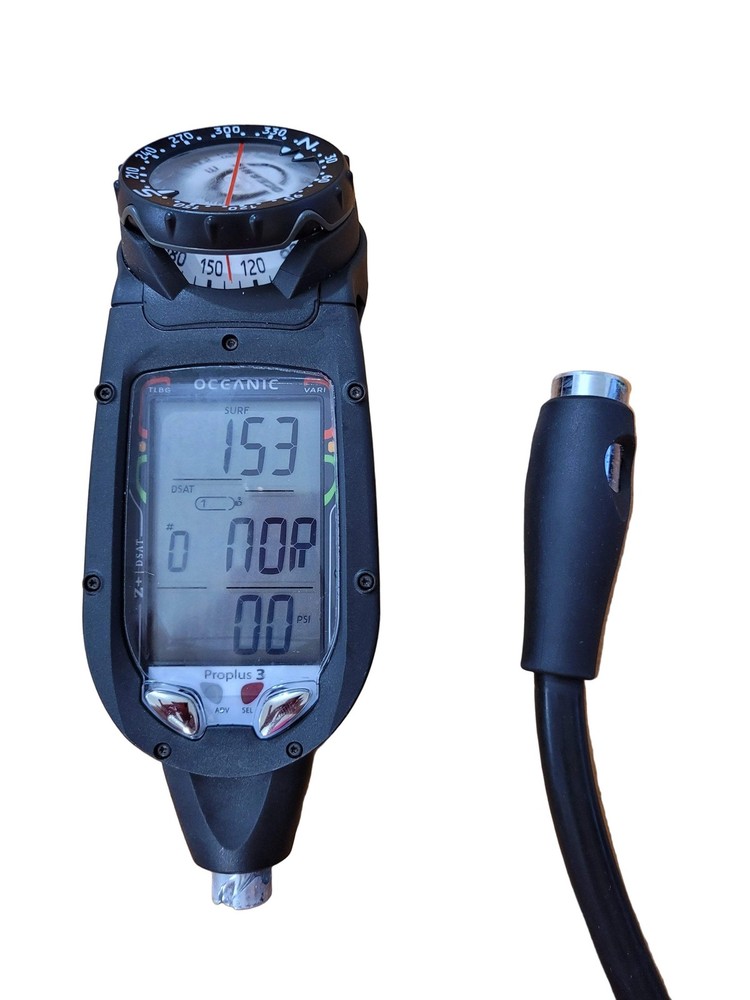 Oceanic Pro Plus 3 Nitrox Dive Computer with QD and Case