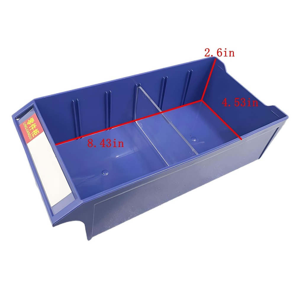 48 Drawer Lockable Storage Cabinet for Metals Samples Electronic Elements Blue