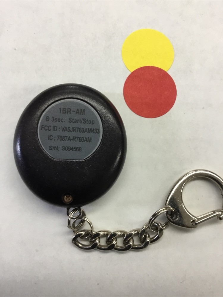 CompuStar 1BR-AM 1-BUTTON Remote Transmitter VA5JR760AM433