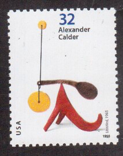 Scott #3199...32 Cent...A. Calder... 2 Stamps