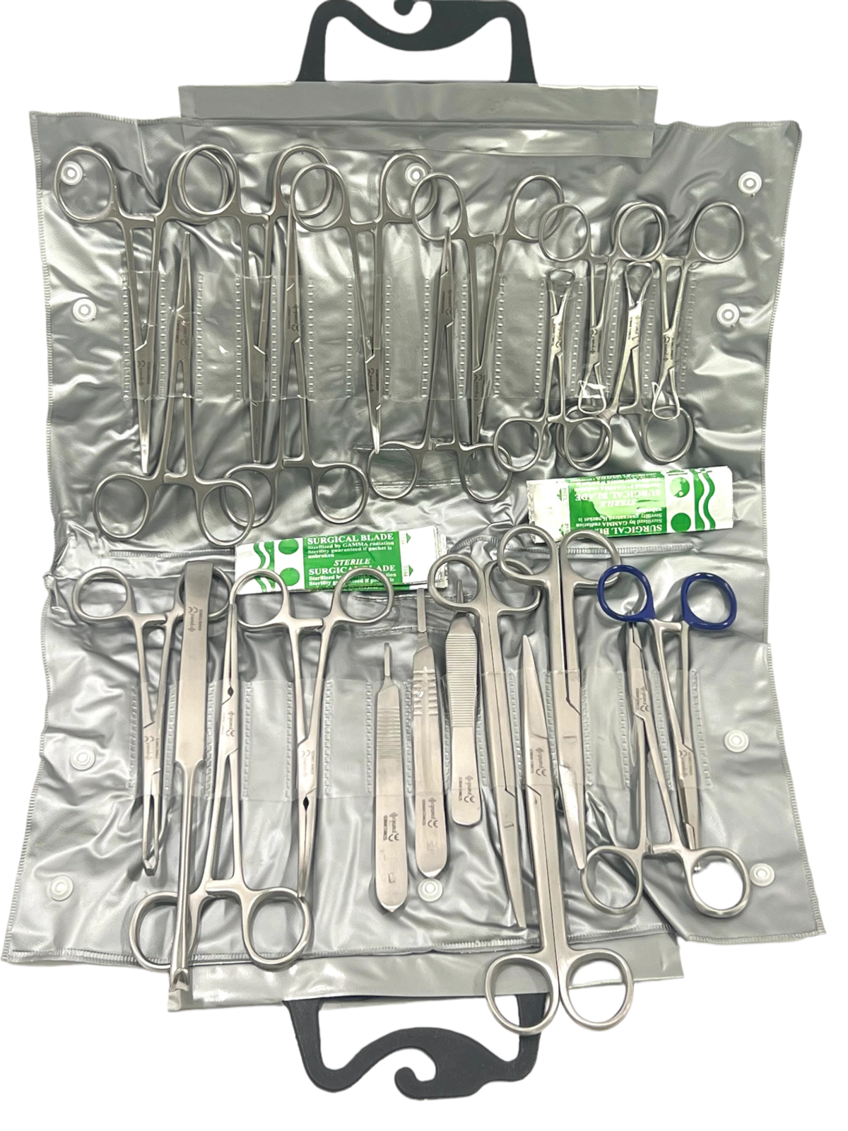 PREMIUM GERMAN 82 PCS GENERAL SURGERY SPAY PACK SURGICAL DENTAL INSTRUMENTS KIT
