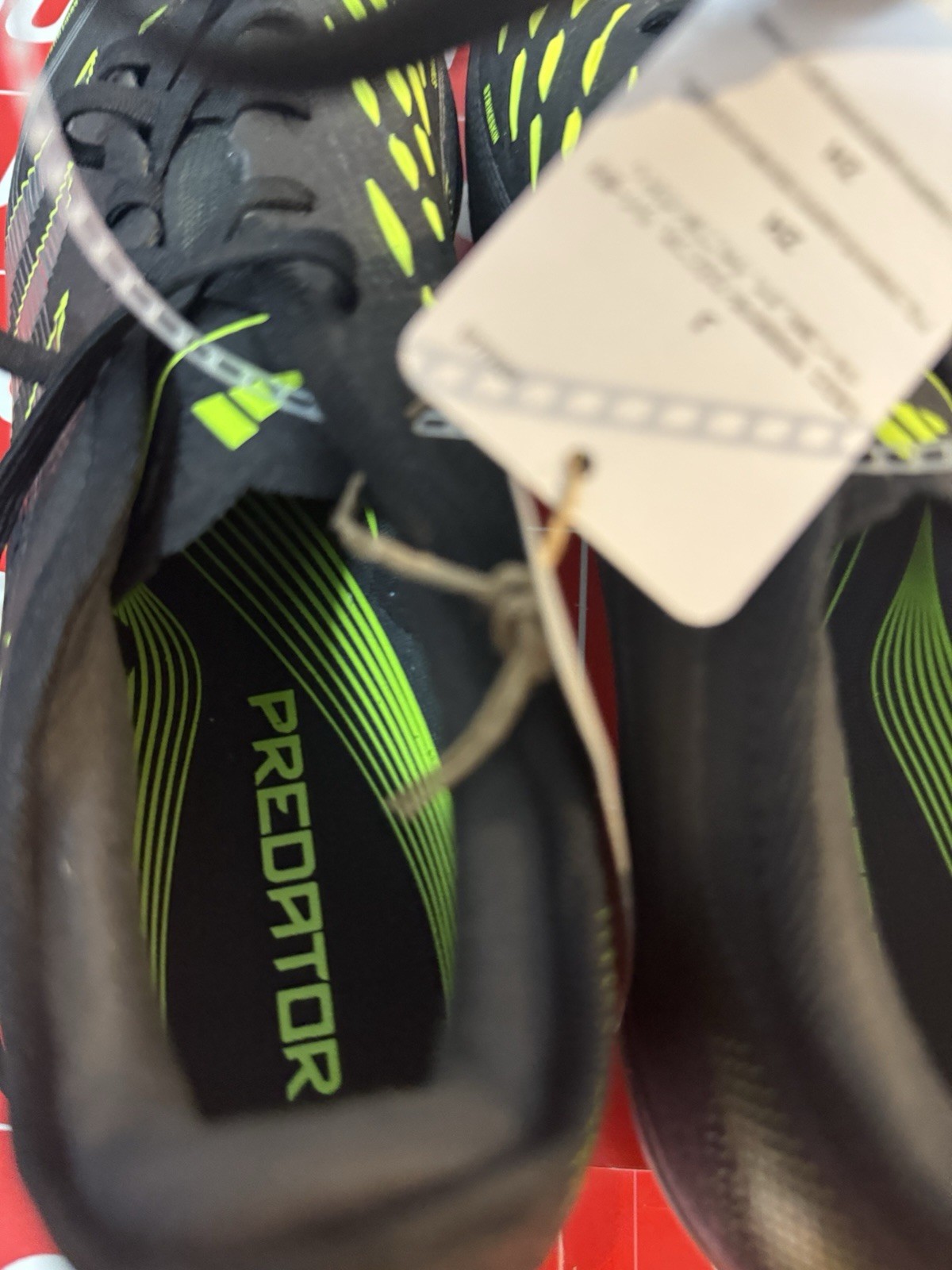 Adidas Predator Pro FG Electric Stealth Pack Soccer Cleats JI1197 Men’s Size 10