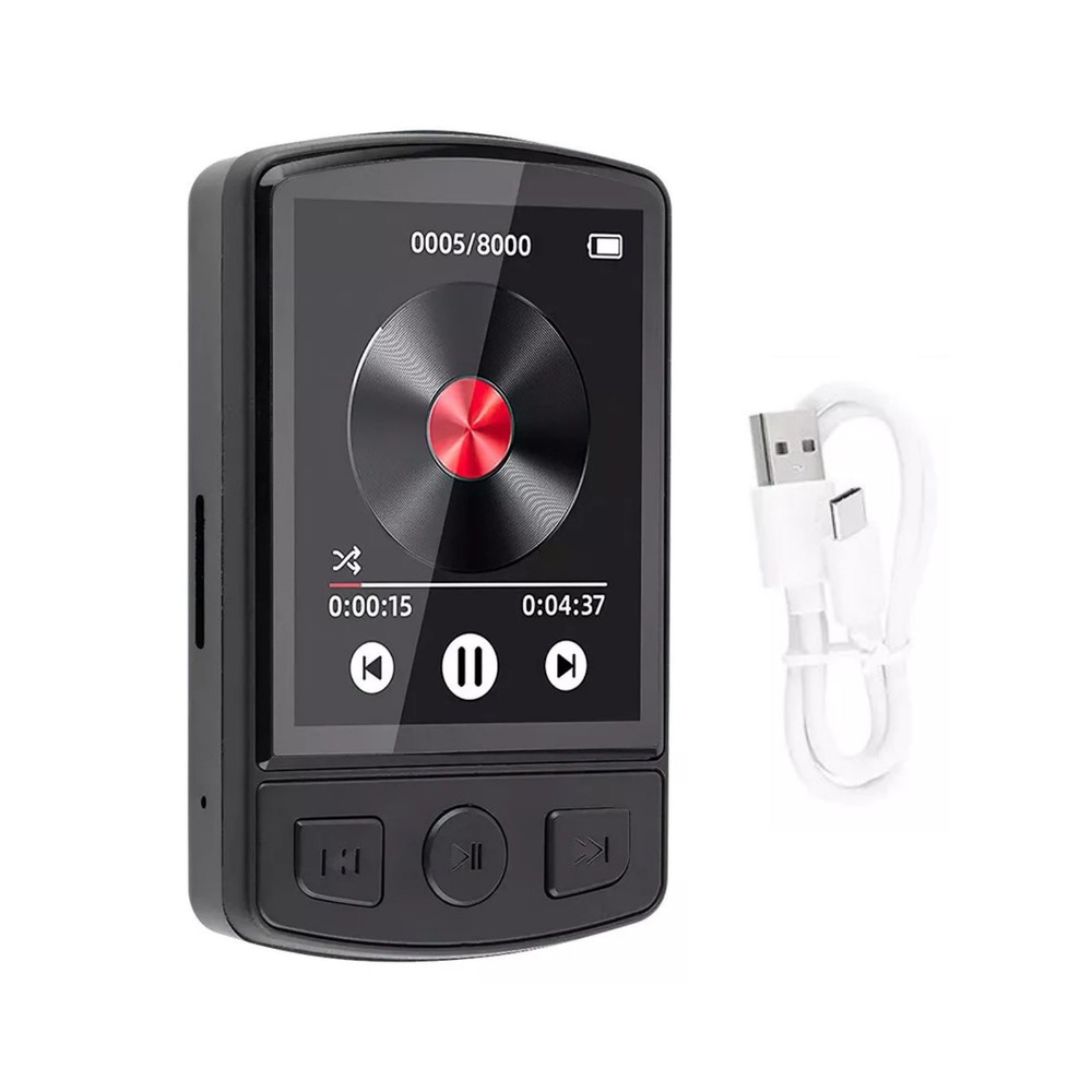 MP3 Player BT 5.0 HD Color Screen HiFi Lossless Audio Multi-function Equipment