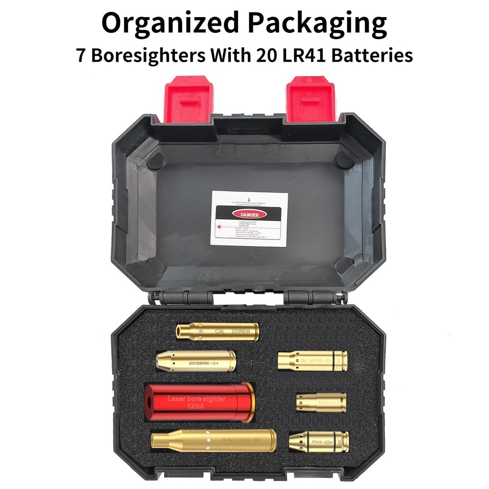 Tipfun Laser Bore Sights for red laser