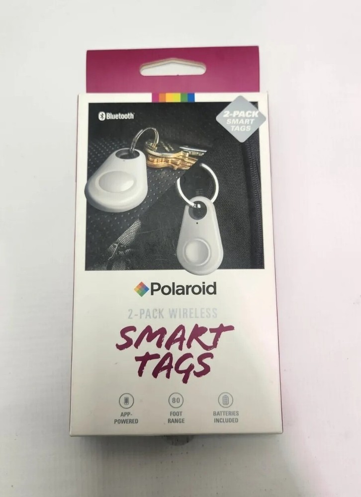 Polaroid Bluetooth 2 Pack Wireless Smart Tags - Open Box