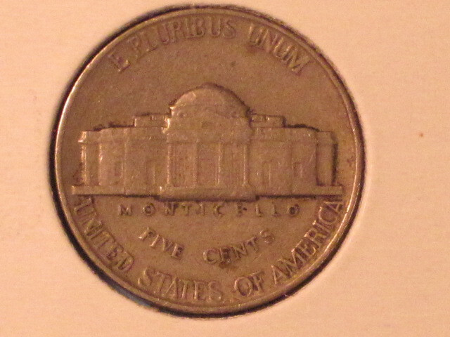 1939 Jefferson Nickel - Second year minted.