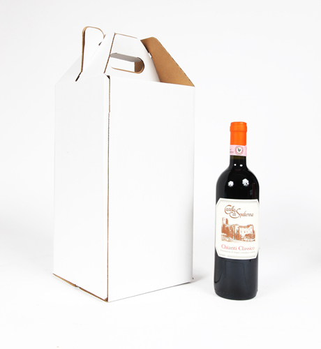 Four Bottle Wine Tote  SpiritedShipper.com boxes