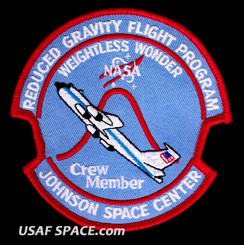NASA WEIGHTLESS WONDER-REDUCED GRAVITY FLIGHT - ORIGINAL AB Emblem SPACE PATCH