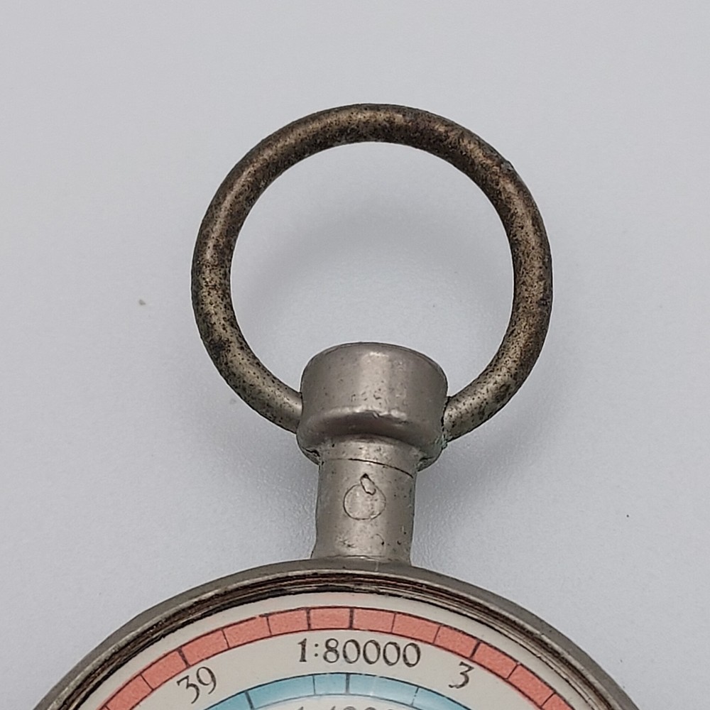 Tacro Opisometer, Map Measuring Tool, German made, With Leather Case.