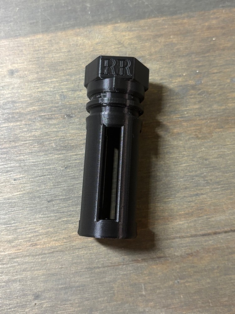 Airsoft muzzle flashhider 14mm CCW (2 pack)