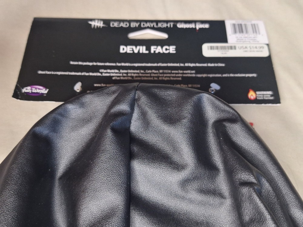 Dead By Daylight Devil Face Ghost Face Mask Scream Fun World